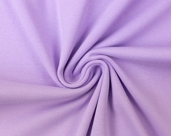 11.50 euros/meter lilac pink purple cuff fabric cuff fabric Heike 641 FS23 from Swafing uni girls 100 cm wide