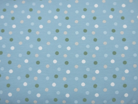 Meterware Jersey Stoff Gepunktet Jersey Stoff Schwarz WeiÃƒÂŸ