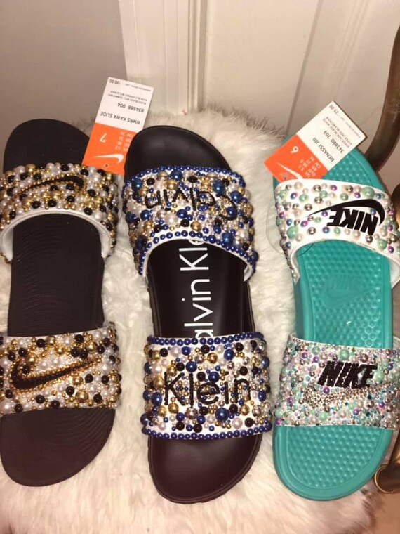custom nike sandals