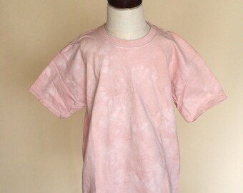 Natural dye tshirt, tshirt for kids, tshirt for toddler, natural dye with avocado, cotton tshirt, unique gift, hippie clothes