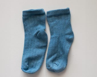 Natural dye socks, socks for kids, indigo socks, unique gift, biuriful tuktu, indigo dye, socks for toddler, tie dye socks
