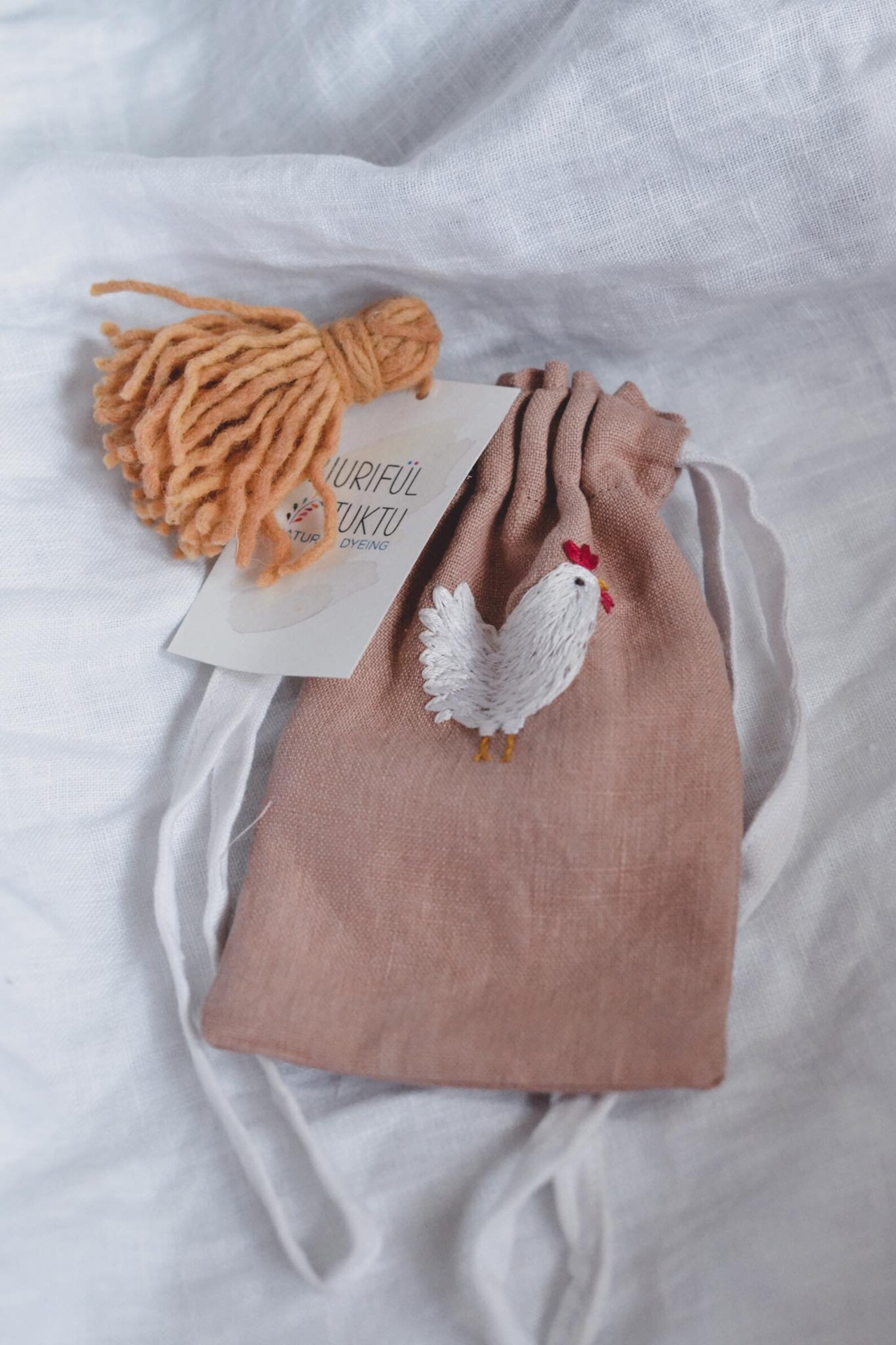 Linen Pouch Linen Pouch Bag Linen Pouch With Embroidery Etsy