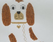 Needlepoint Kit Canvas quot Staffordshire Dog quot