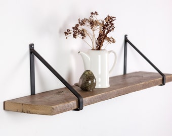 Wall shelf Sesle - old wood, upcycling