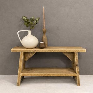Bank Hiltje Sitzbank Holzbank aus altem Bauholz Flur Schlafzimmer, Bauholz Möbel, Upcycling Möbel, Altholz, Vintage