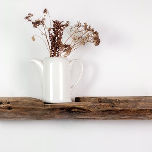 Jelle wall shelf made of old wood - wall bar, upcycling, picture bar, kitchen shelf