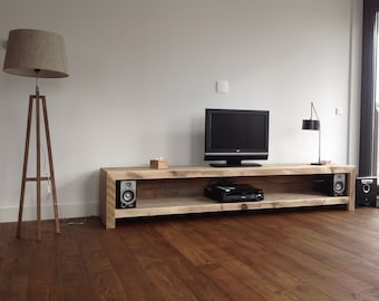 TV cabinet sideboard made of old lumber, lumber furniture, upcycling furniture