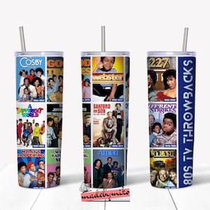 80s TV THROWBACK TUMBLER