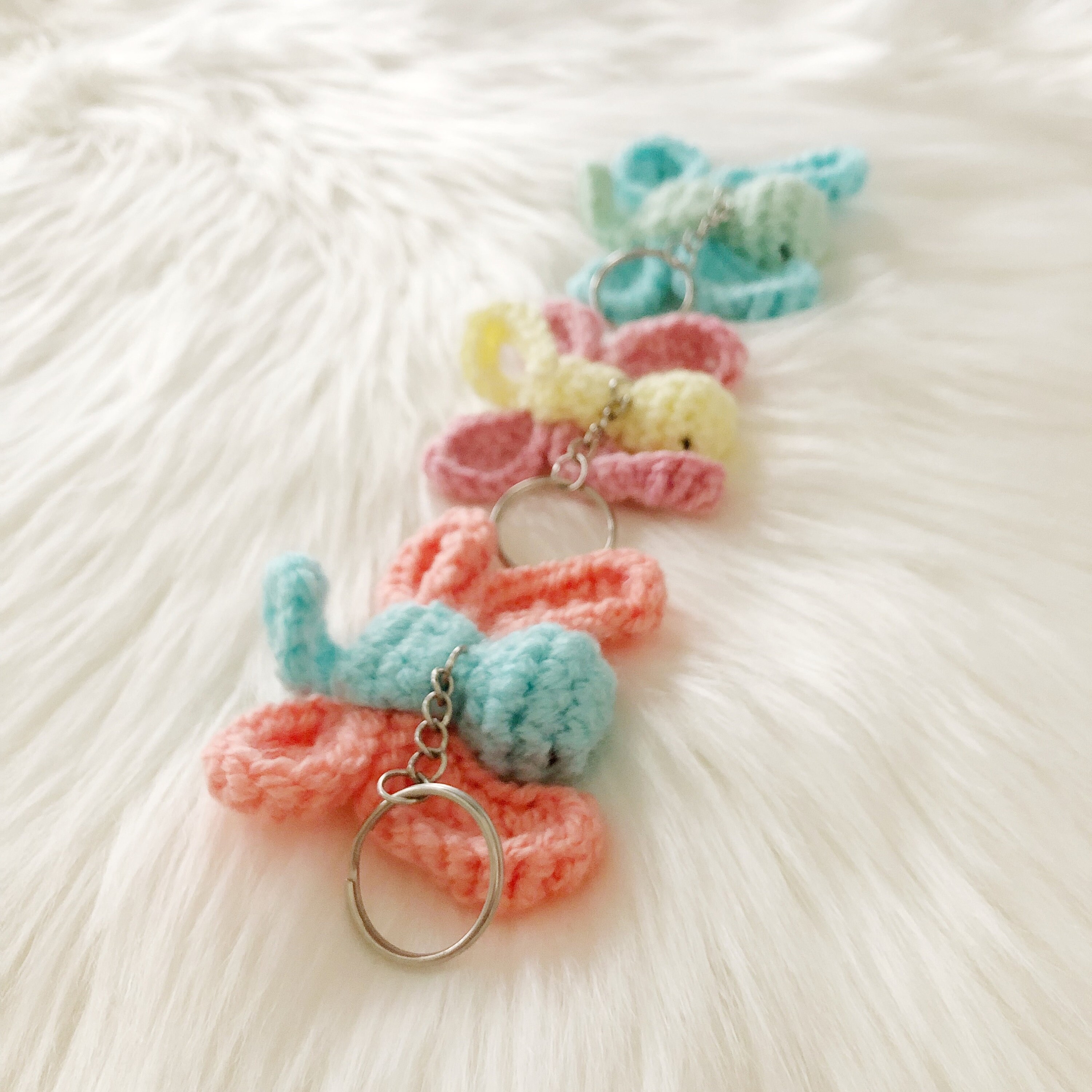 Dragonfly Keychain Crochet Amigurumi Dragonfly Keychain Etsy