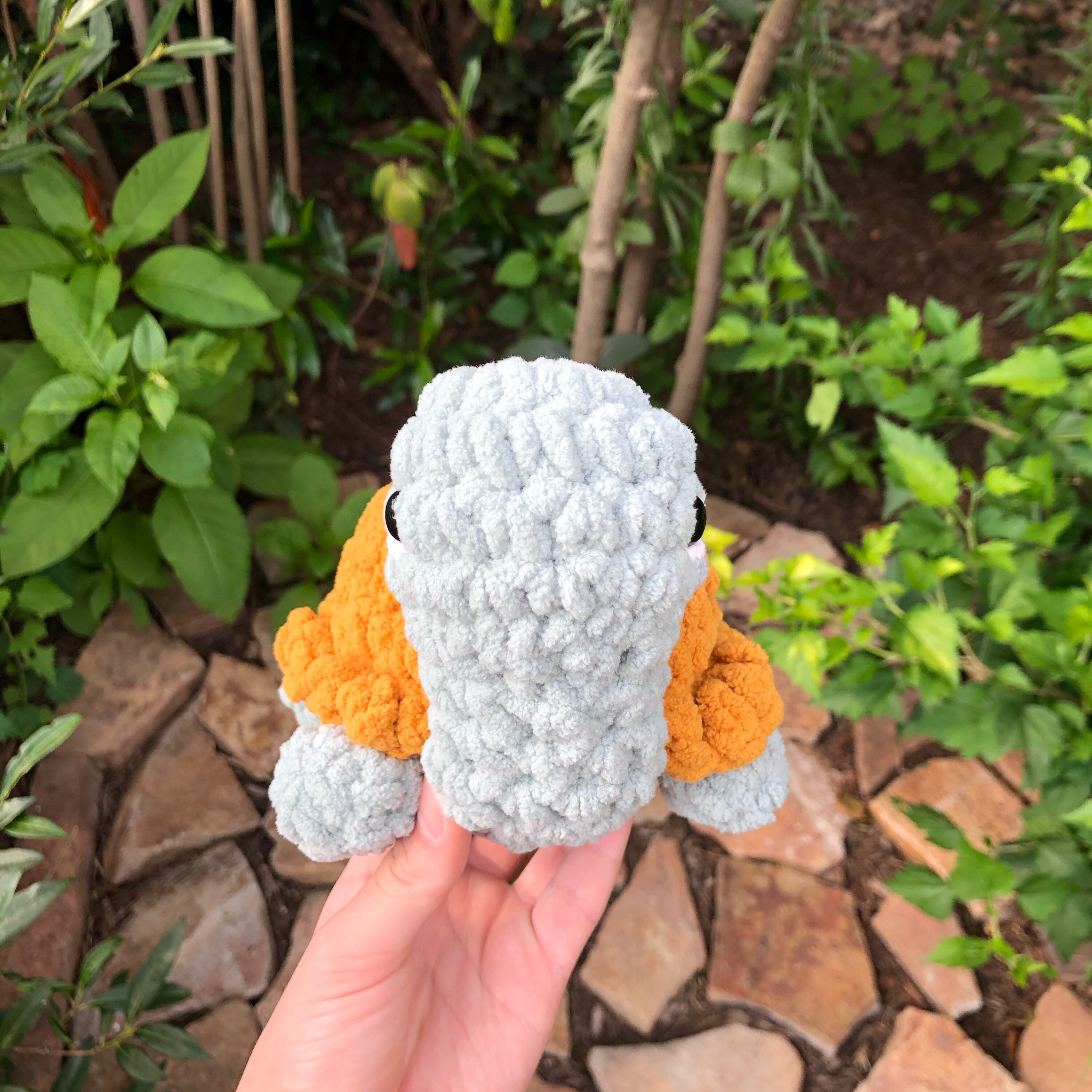 Turtle Plushie Fluffy and Soft Crochet Giant Amigurumi velvet | Etsy