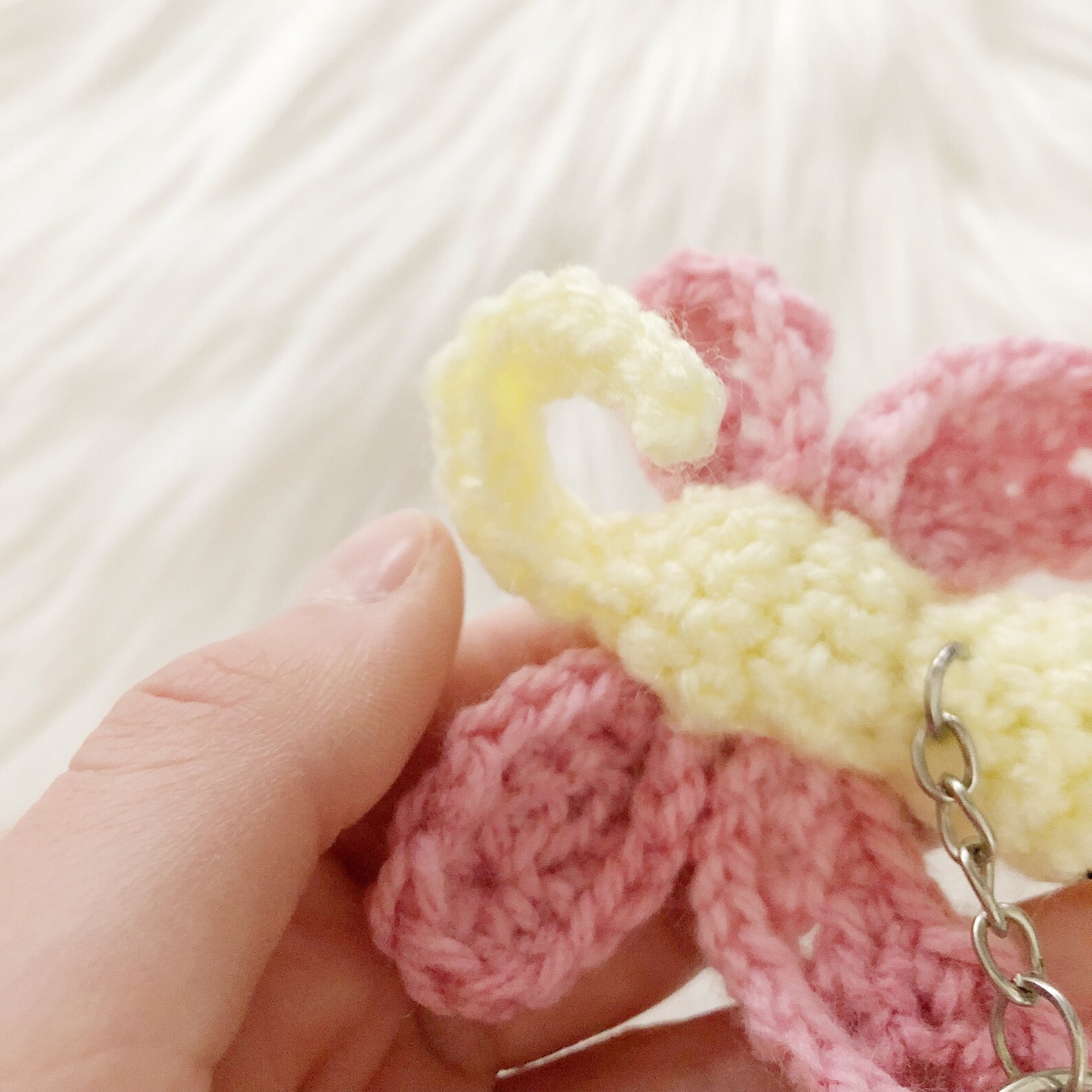 Dragonfly Keychain Crochet Amigurumi Dragonfly Keychain Etsy