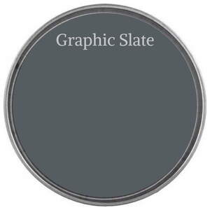Wise Owl Chalk Synthesis Paint - Graphic Slate - Chalk Style Paint - Furniture Paint - low VOC - grey paint - paint