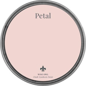 Wise Owl Chalk Synthesis Paint - PETAL - Chalk Style Paint - Furniture Paint - low VOC - pink paint -  paint
