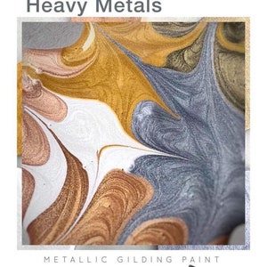 Wise Owl Paint - Heavy Metals Metallic Gilding Paint - Metallic Paint - Paint