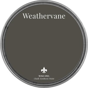 Wise Owl Chalk Synthesis Paint - WEATHERVANE - Chalk Style Paint - Furniture Paint - low VOC - gray paint -  paint