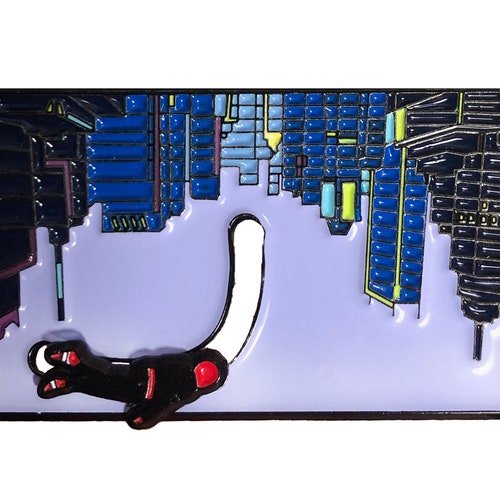 Spiderverse MOVING Enamel Pin Etsy