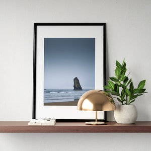 Oregon Coast, Ocean, Minimalist Wall Art, Nature Photography, Landscape Poster, Instant Download Digital Picture, Portland