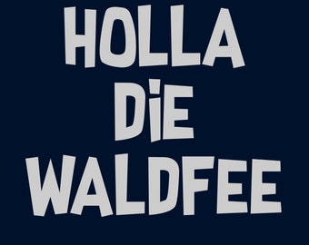 Reflektoraufbügler "Holla die Waldfee" reflektierend Aufbügel-Motiv (EUR 2,90/St.) kleines Motiv Aufbügler Reflektor-Motiv