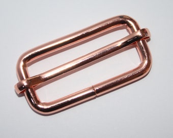 Schieber beweglich rosegold 40 mm von Union-Knopf Gurtbandversteller (EUR 2,70/St.) Gurtversteller LETZTER