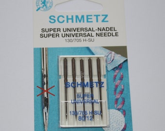 Nähmaschinen Nadel Schmetz Universal mit Antihaft-Beschichtung (EUR 4,50/St.) Nähmaschinen-Nadel