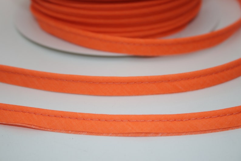 2m Paspelband neonorange neon-orange ab 2 Meter EUR 1,90/m Biesenband Paspel orange neon Biese Biesen Bild 2