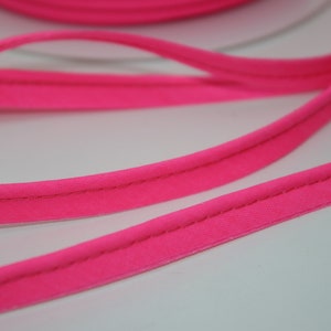 2m Paspelband neonpink Paspel pink neon ab 2 Meter EUR 1,90/m Biesenband Biese neon-pink Biesen Bild 2