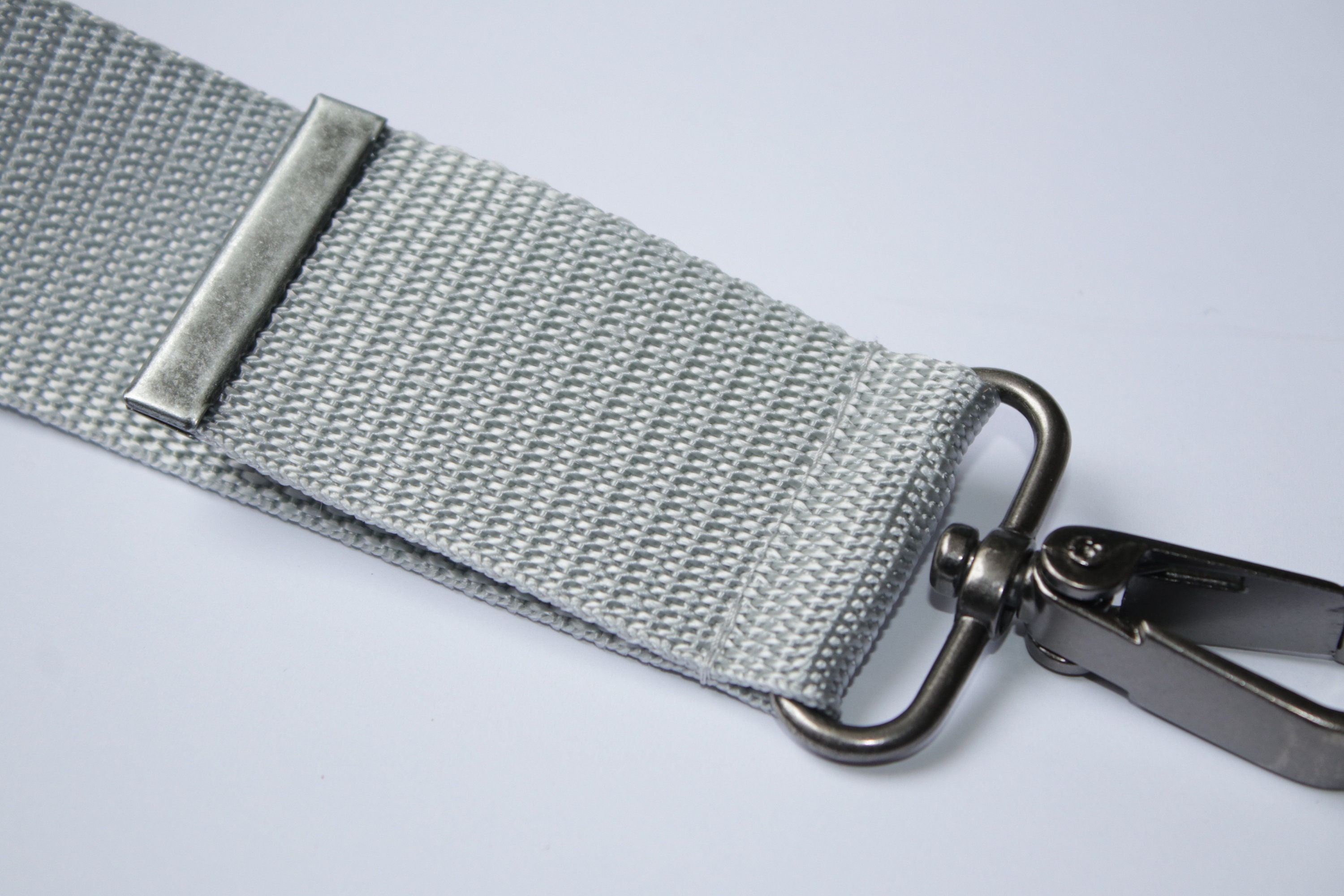 Gurtbandende 30mm silber 5 St. Gurtband Endstück 10 St.