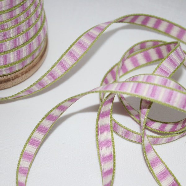 2m Webband Aspegren Streifen lila stripe pink ab 2 Meter (EUR 1,50/m) Cross Stripe Stripes