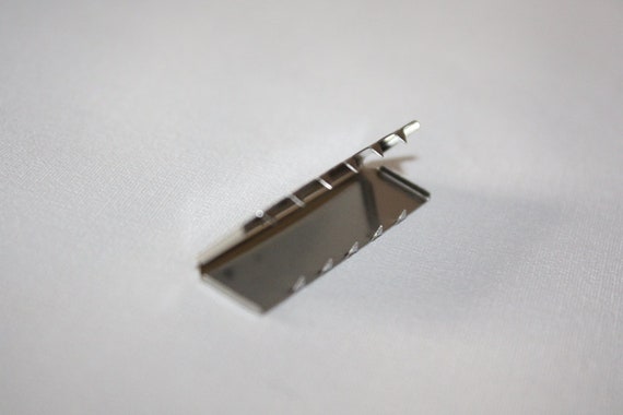 4x Endstück Gurtband-endstück 40 Mm Silber Ab 4 Stück EUR 0,40/st. Metall-klemme  Metall-endstück Klemme Gurtband-klemme Gurtbandklemme RES 