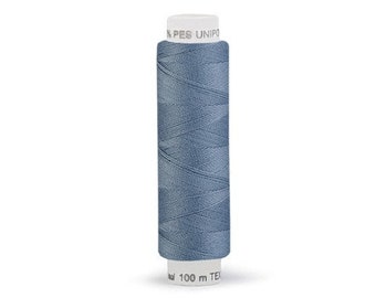 2x Nähgarn jeansblau 100 m ab 2 Stück !! (EUR 0,70/St.) Polyester Garn blau