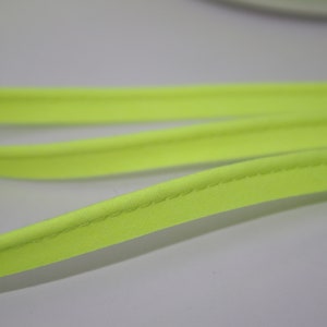 2m Paspelband neongelb Biesenband Paspel neonfarben ab 2 Meter EUR 1,90/m gelb neon Biese neon-gelb Bild 3