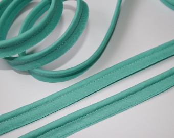 2m Paspelband aqua aquatürkismint 12 mm ab 2 Meter (EUR 1,50/m) Biesenband Paspel