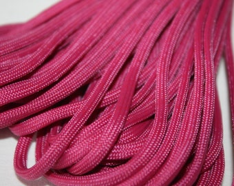 3m Paracord fuchsia pink Schnur Paracord-Schnur ab 3 Meter (EUR 0,80/m) Typ III 550 pink