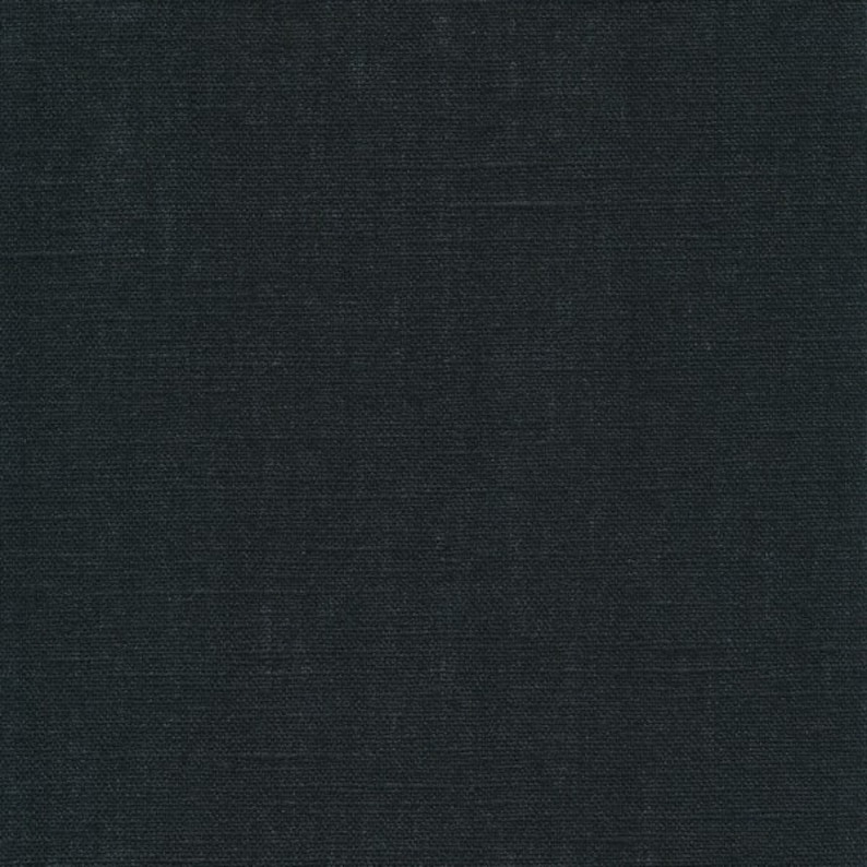 beschichtet Leinen schwarz AU Maison EUR 31,00/m beschichteter Leinenstoff black Bild 1