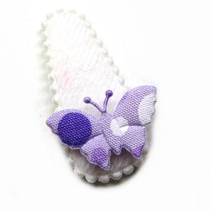 Hair clip ideal for small children and toddler's thin hair because they hold great and do not grip. image 1