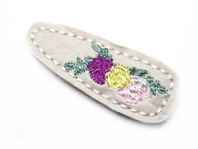 Flower Hair clip free choice of colours image 6