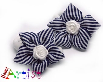 2 Fleurs Caoutchouc capillaire Fille Enfant Hair clips Enfants