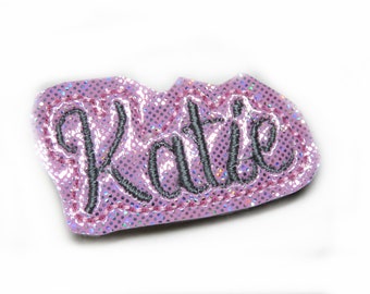 Wunschname Haarspange Personalisierung Name für Kinder Haarschmuck Mädchen Kind Hair clips Kinder