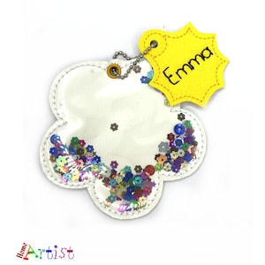 Star Keyring Name Pendant Personalised snaptag Backpack Name Tag Suitcase Tag School Bag School Bag School Bag
