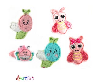 Glowworm hair clip to choose fromHair accessories girls child Hair clips kidsHair accessories girls child Hair clips kids