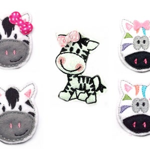 Zebra haarclip - keuze uit haaraccessoires meisjes kinderen haarclips kinderen