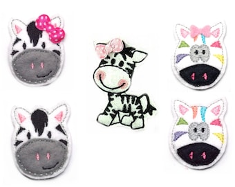 Zebra Haarspange Spange - zum auswählen Haarschmuck Mädchen Kind Hair clips Kinder