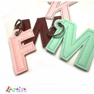 Rainbow Keyring Name Pendant Personalised snaptag Backpack Name Tag Suitcase Tag School Bag School Bag School Bag