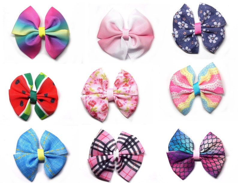 Bow Baby / toddler Hair clip image 1