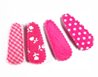 Set of 4 hair clips