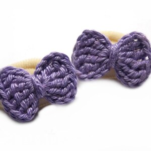 2 Baby Haargummi Schleife - freie Farbwahl Haarschmuck Mädchen Kind Hair clips Kinder