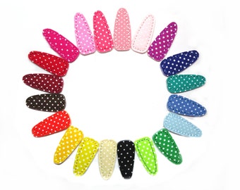 20 Baby Haarspangen  - freie Farbwahl Haarschmuck Mädchen Kind Hair clips Kinder