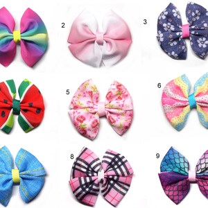 Bow Baby / toddler Hair clip image 2