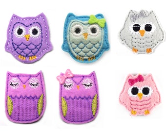 Baby hair clip - Owl