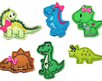 Dino Haarklammer Dinosaurier Haarspange für Kind zum auswählen - freie farbwahl Haarschmuck Mädchen Kind Hair clips Kinder